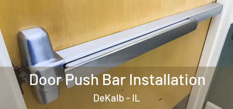 Door Push Bar Installation DeKalb - IL