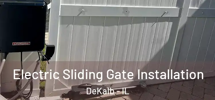Electric Sliding Gate Installation DeKalb - IL