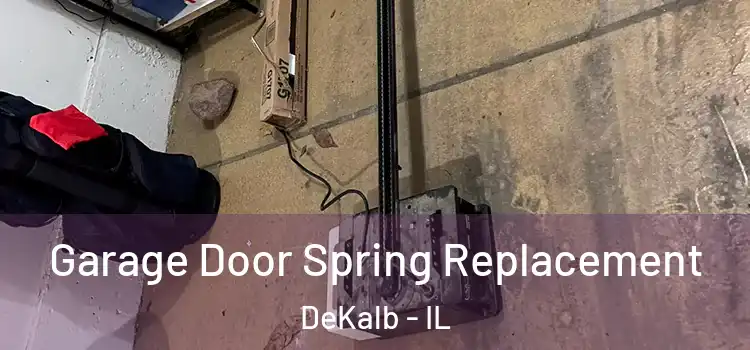 Garage Door Spring Replacement DeKalb - IL