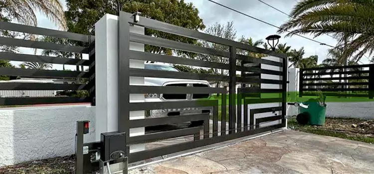 Automatic Driveway Gate Installation DeKalb