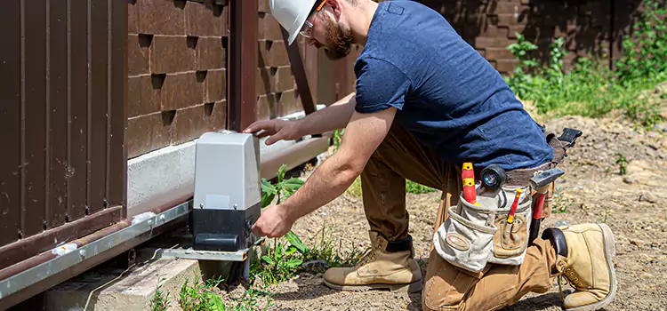 Electric Driveway Gate Installation DeKalb