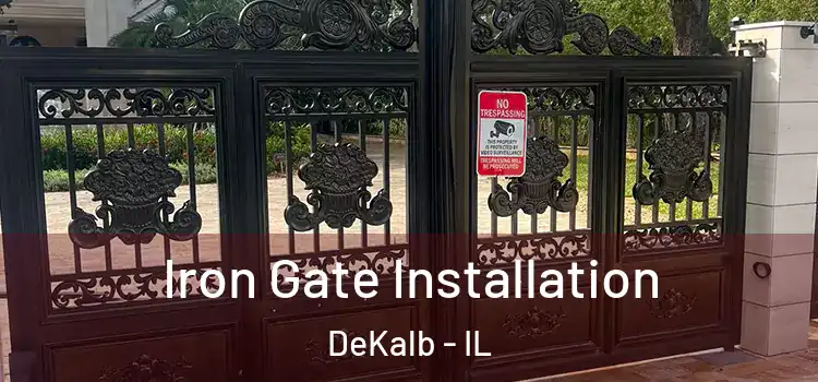 Iron Gate Installation DeKalb - IL