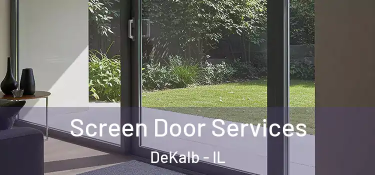Screen Door Services DeKalb - IL